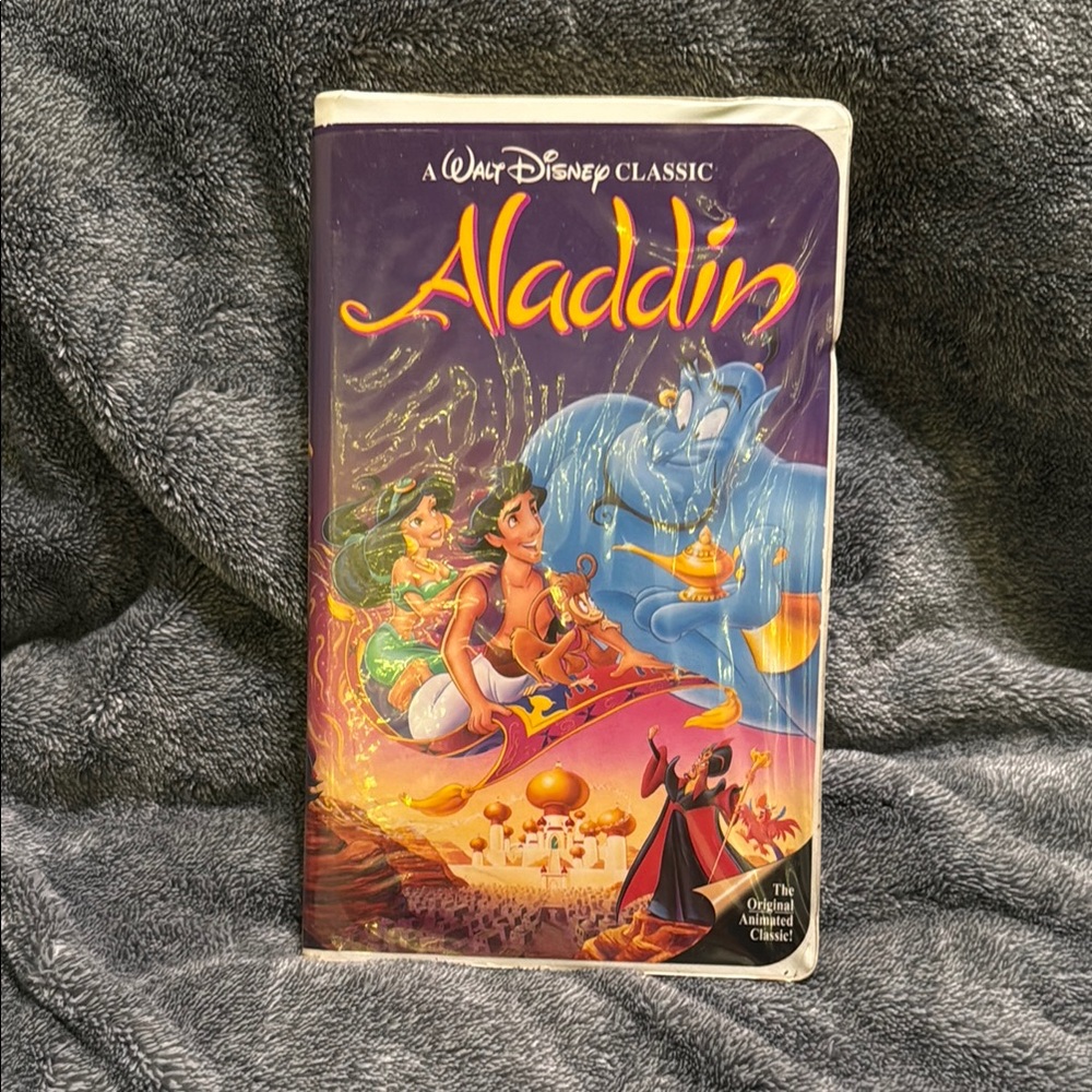 Disney Aladdin VHS Tape